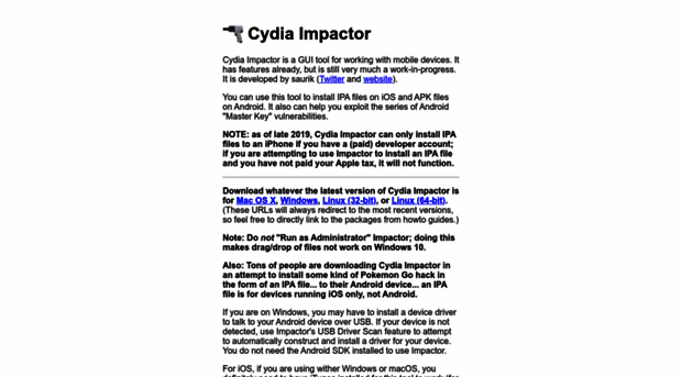 cydiaimpactor.com