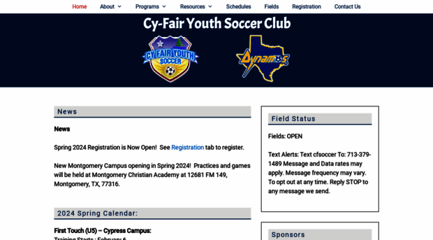 cyfairsoccer.org