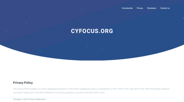 cyfocus.org