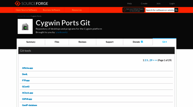 cygwin-ports.git.sourceforge.net