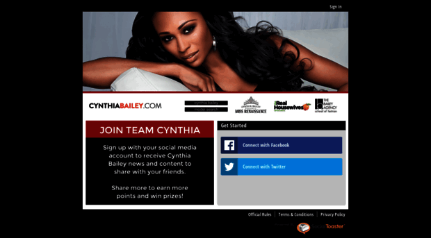 cynthiabailey.socialtoaster.com