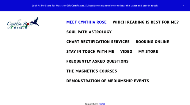 cynthiarosemedium.com