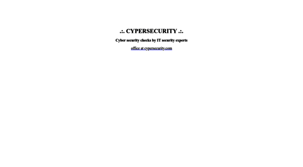 cypersecurity.com