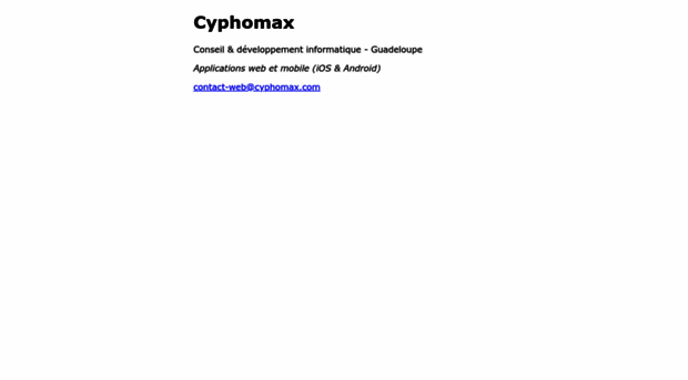 cyphomax.com