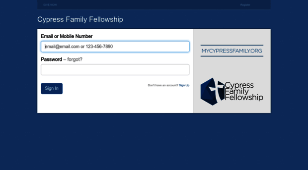 cypressfamtx.infellowship.com