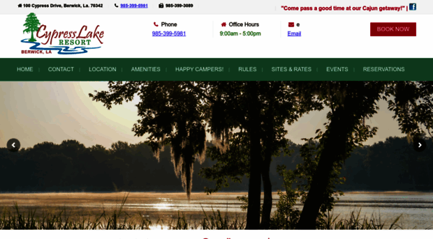 cypresslakervresort.com