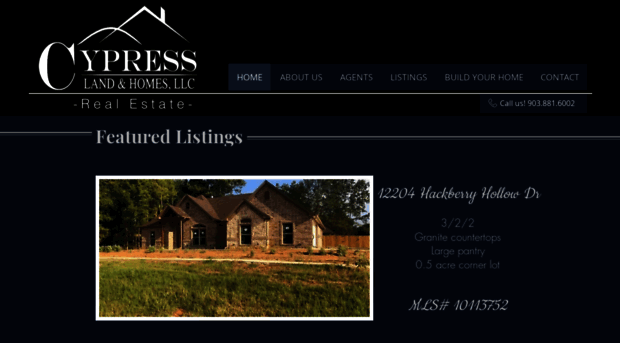 cypresslandandhomes.com