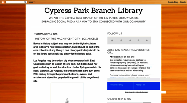 cypressparklapl.blogspot.com