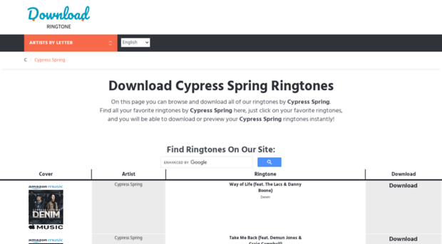 cypressspring.download-ringtone.com