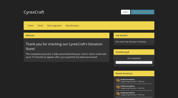 cyrex-craft.buycraft.net