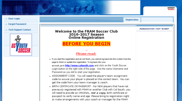 cysa-framcq.affinitysoccer.com