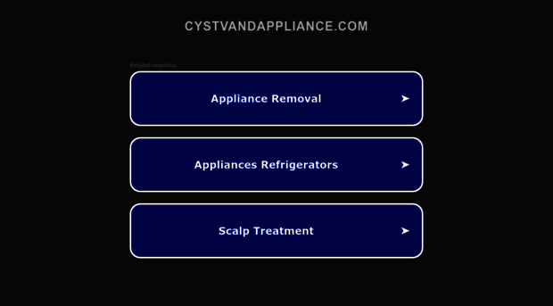 cystvandappliance.com