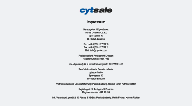 cytsale.de