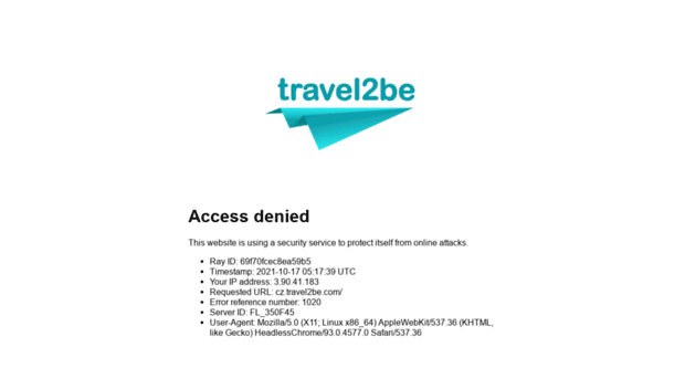cz.travel2be.com