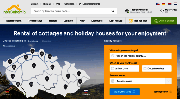 czech-holiday-houses.com