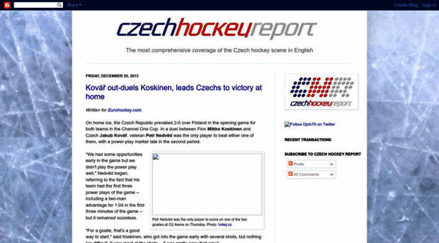 czechhockeyreport.blogspot.com