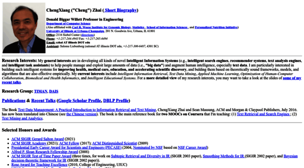 czhai.cs.illinois.edu