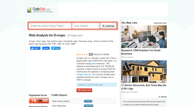 d-maps.com.cutestat.com
