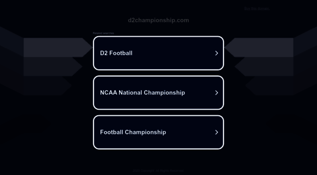 d2championship.com