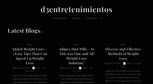 d3entretenimientos.com