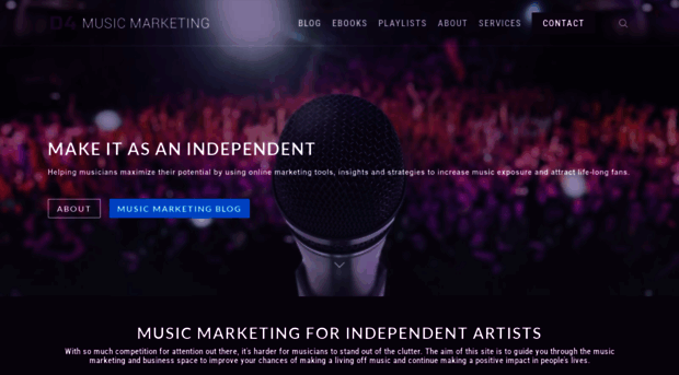 d4musicmarketing.com