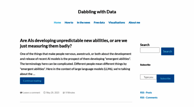 dabblingwithdata.amedcalf.com