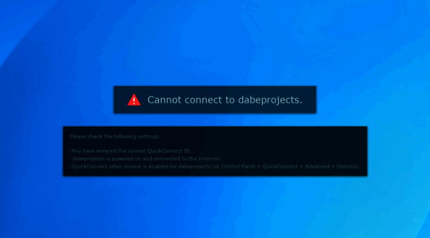 dabeprojects.quickconnect.to