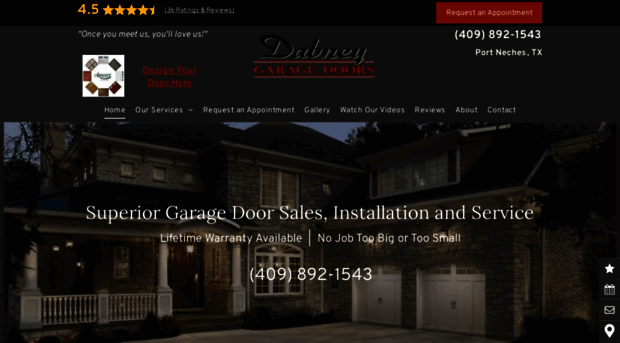 dabneygaragedoors.com