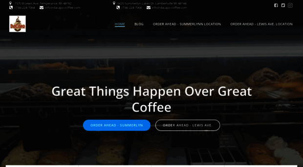 dacapo-coffee.com