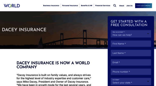 daceyinsurance.com