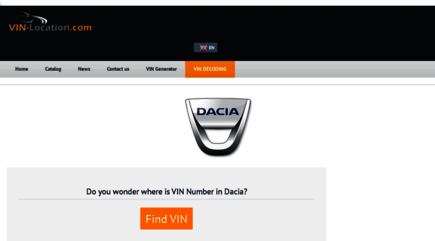 dacia.vin-location.com