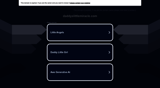 daddyslittlemiracle.com