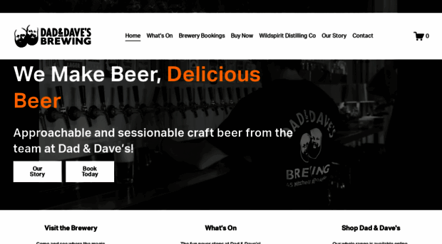 dadndavesbrewing.com