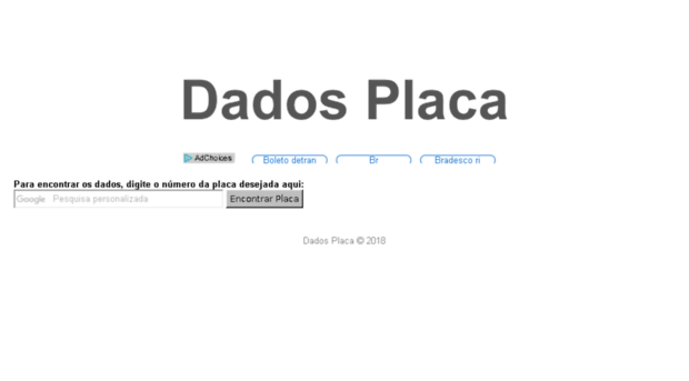 dadosplaca.com.br