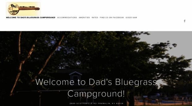 dadsbluegrasscampground.com