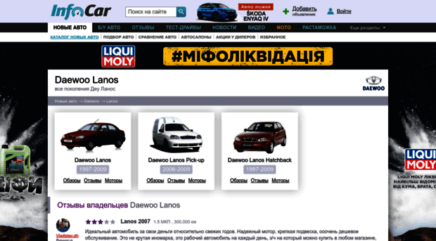 daewoo-lanos.infocar.ua