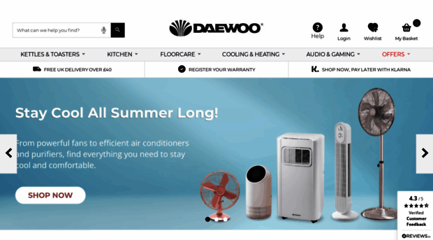 daewooelectricals.com