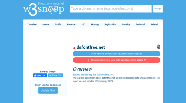 dafontfree.net.w3snoop.com