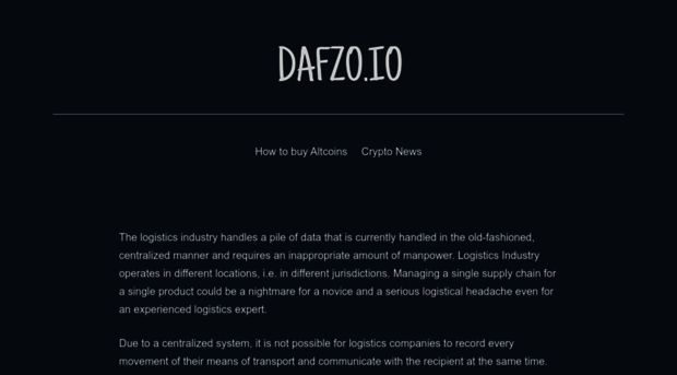 dafzo.io