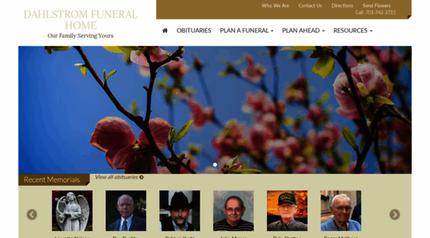 dahlstromfuneralhome.com