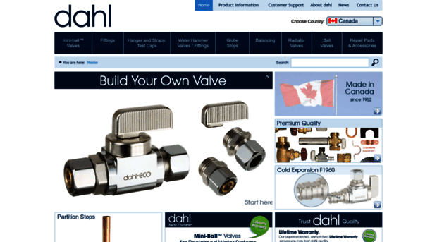 dahlvalve.com