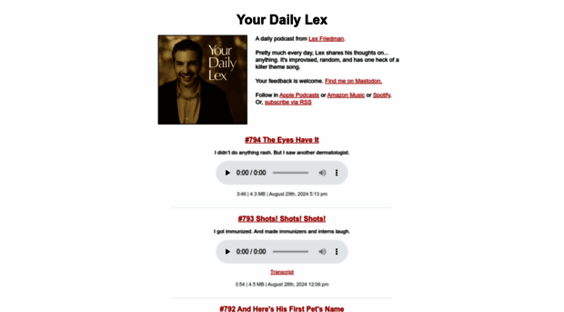 daily.lexfriedman.com