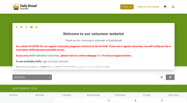 dailybread.volunteerhub.com