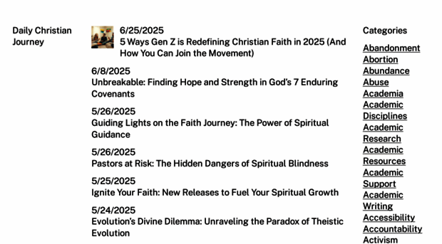 dailychristianjourney.com