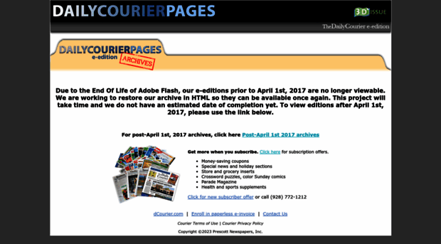 dailycourierpages.com