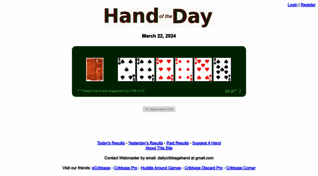 dailycribbagehand.org