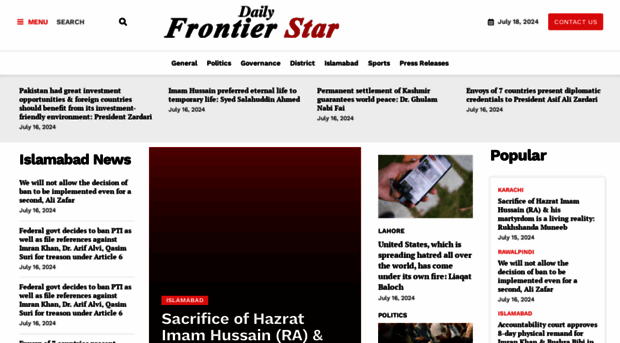 dailyfrontierstar.com