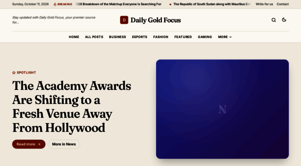 dailygoldfocus.uk