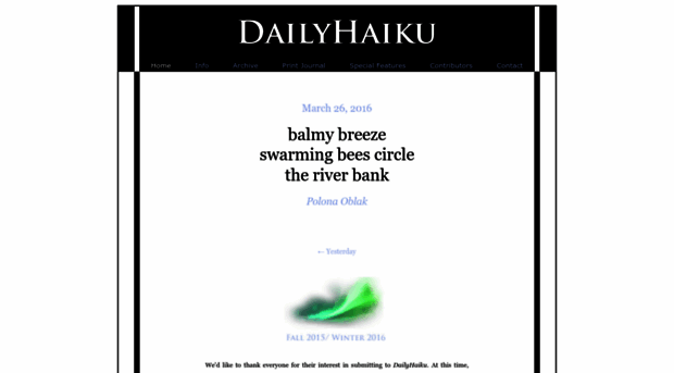 dailyhaiku.org