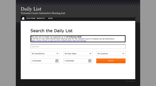 dailylists.courts.vic.gov.au